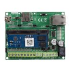 Modulo IP 10/100 VulTech MB-VIP ad Innesto per Controllo Remoto e Videoverifica e Acquisizione IP Camera ONVIF