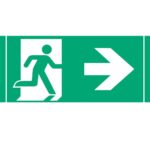 Inim - Pittogramma indicante destra per HP100