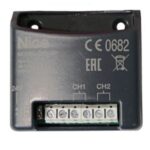 interfaccia hardware interface con 2 uscite relè munito di connettori SM per ricevitore radio.