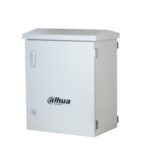 Dahua - Box Di Distribuzione In Spcc Ip54, Tensione In Ingresso 100~240 Vac, Corrente Di Ingresso =32 A, Ventola Con Modulo Controllo Temperatura, Presa Di Corrente Con Standard Europeo, Barra Din 35 Mm, Vassoio A Fibra Ottica, 1 Foro Per Cablaggio Alla Base (ø80 Mm)