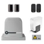 Kit per l’automazione di un cancello scorrevole fino a 400 kg.