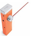 Irreversibile 230 Vac, motore 24 Vdc, con piastra di fondazione, per aste fino a 4 m, con contenitore in acciaio inox