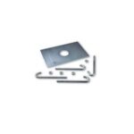 Base di ancoraggio con zanche