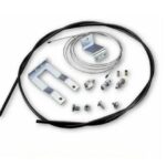 Kit per lo sblocco dall’esterno con cordino metallico
