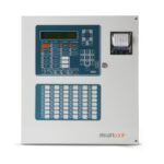 Centrale rivelazione incendio analogica indirizzata della serie SmartLOOP. Equipaggiata con 2 LOOP espandibile fino a 8 LOOP, max 240 indirizzi per loop, 240 zone. Multiprotocollo. Pannello con display LCD e 48 LED predisposto per alloggiamento stampante. Connettibile in rete TCP/IP e rete HORNET. Alimentatore switching 4Ah. Max 2 batterie 12Vcc@17Ah. Certificazione CPR EN54pt2-4 ed EN54pt21.