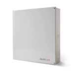 Centrale rivelazione incendio analogica indirizzata della serie SmartLOOP. Equipaggiata con 2 LOOP espandibile fino a 8 LOOP, max 240 indirizzi per loop, 240 zone. Multiprotocollo. Pannello "cieco". Connettibile in rete TCP/IP e rete HORNET. Alimentatore switching 4Ah. Max 2 batterie 12Vcc@17Ah. Certificazione CPR EN54pt2-4 ed  EN54pt21.