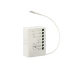 Ricevitore radio e centrale miniaturizzata da incasso per la gestione di carichi elettrici e motori per l'automazione di tapparelle