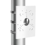 Supporto Staffa da palo Vultech VS-BKC7P per Telecamere Serie VS In Alluminio Per Esterni per staffe VS-BKC1 e VS-BKC3