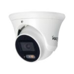 Telecamera Dome IP DUAL LIGHT SHOWCOLOR Vultech VS-IPC1550D1FEWDSC2-ECO V1 1/2,7'' 5 Mpx H.265 POE WDR 2,8mm 2 Pcs Led Luce Calda + IR LED 25M P2P SMART MICROFONO SD CARD