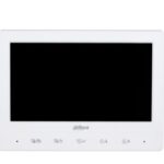 Dahua - Monitor Interno Videocitofonico Plug&play Bi_x001f_lare Bianco, Display Tft Da 7”, Risoluzione 1024x600, 5 Tasti Soft Touch, Slot Micro Sd (64 Gb), Montaggio A Parete, Alimentazione Tramite Controller Bi_x001f_lare <6.3 W