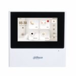 Dahua - Monitor Interno Videocitofonico Ip/wi-fi/bifilare Con Finiture Bianche, Display Tft Da 4.3”, Risoluzione 480x272, 1 Porta Bifilare, 1 Porta Lan 100 Mbps, Touch Screen Capacitivo, 4 Ingressi E 1 Uscita Allarme, Montaggio A Parete, Alimentazione 48 Vdc, 1a/switch Bifilare <6 W