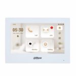 Dahua - Monitor Interno Videocitofonico Ip/wi-fi Con Finiture Bianche , Display Tft Da 7”, Risoluzione 1024x600, 1 Porta Lan 100 Mbps, Touch Screen Capacitivo, 6 Ingressi E 1 Uscita Allarme, Montaggio A Parete, Alimentazione 12 Vdc/poe <6 W