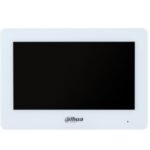 Dahua - Monitor Interno Videocitofonico Plug&play Wi-fi/bi_x001f_lare Bianco, Display LCD Tft Da 7”, Risoluzione 1024x600, 1 Porta Rs485, Touch Screen Capacitivo, 6 Ingressi E 1 Uscita Allarme, Slot Micro Sd (64 Gb), Montaggio A Parete, Alimentazione Tramite Controller Bi_x001f_lare/12 V <10 W
