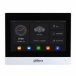 Dahua - Monitor Interno Videocitofonico Ip/wi-fi Con Finiture Argento, Display Tft Da 7”, Risoluzione 1024x600, 1 Porta Lan 150 Mbps, 6 Ingressi E 1 Uscita Allarme, Sistema Operativo Android 8.1, Modalità “non Disturbare” Personalizzabile, Slot Micro Sd (fino A 64 Gb), Montaggio A Parete, Alimentazione 12-24 Vdc/poe <6 W