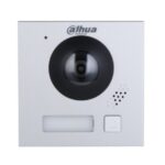 Dahua - Posto Esterno Videocitofonico Ip/bi_x001f_lare Modulare In Alluminio Anodizzato Ip65 Antivandalo Ik07 Argento, Sensore Telecamera Cmos 1/2.9” Da 2 Mp, IR Auto, H.265, 1 Tasto Chiamata Meccanico, Portanome Retroilluminato, 1 Rs485, 1 Porta Rj-45 10/100 Mbps, 1 Uscita Allarme, 1 Uscita Tasto Exit, 1 Uscita Stato Porta, 1 Uscita Controllo Serratura, Tamper, Montaggio A Parete O A Incasso, Alimentazione Tramite Switch Bi_x001f_lare Dahua/48 Vdc/poe <5 W