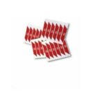 Strisce rosse adesive catarifrangenti