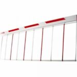 Rastrelliera in alluminio da 2 m