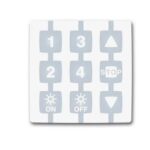 Modulo per il comando di 4 automatismi Apre-Stop-Chiude in modalità singola o multigruppo e comando per l'attivazione del sensore sole