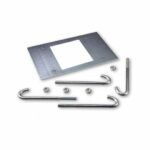 Base di ancoraggio con zanche, per MBAR