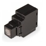 Inim nBy/KN - Lettore di prossimità montaggio ad incasso per KEYSTONE RJ45. 4 LED. Buzzer. 1 Terminale. Contenitore termoplastico colore nero.