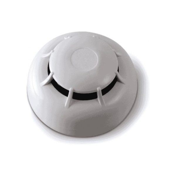 Rivelatore ottico di fumo analogico indirizzato con isolatore integrato.