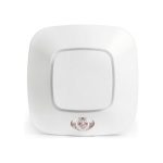 Segnalatore ottico acustico autoindirizzato bianco. 240 indirizzi completo di isolatore.