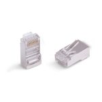 ORCA - Plug a 8 posizioni schermato per cavo trefolato Cat6 (moq. 50 pz.)