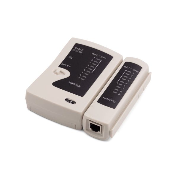ORCA - Tester analogico a LED per bretelle RJ-45 UTP & FTP