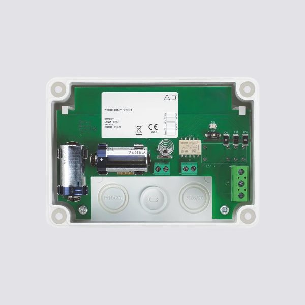 Modulo di uscita Wireless bi direzionale serie FireVibes. Segnalazione di ALLARME/GUASTO.