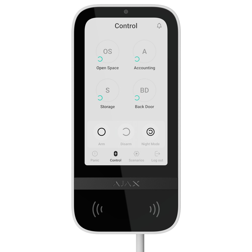 143608 Superior KeyPad TouchScreen Fibra bianco - immagine 1