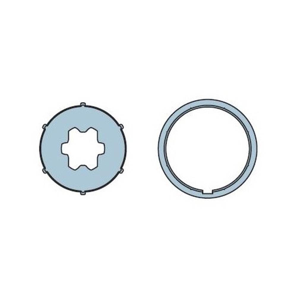 513.24200 Adattatore Tondo 42x1.5 Coulisse ruota + corona - immagine 1