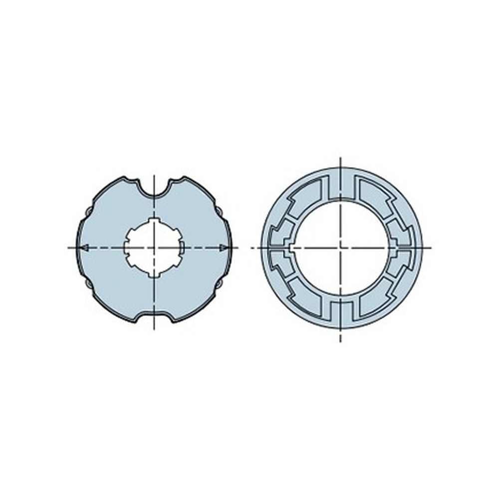 515.17802 Ogiva 80x2 ruota + corona - immagine 1