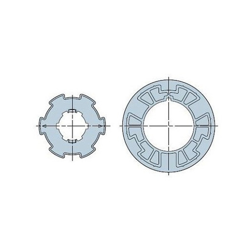 515.18300 Adattatore Ogiva 83x3 ruota + corona - immagine 1