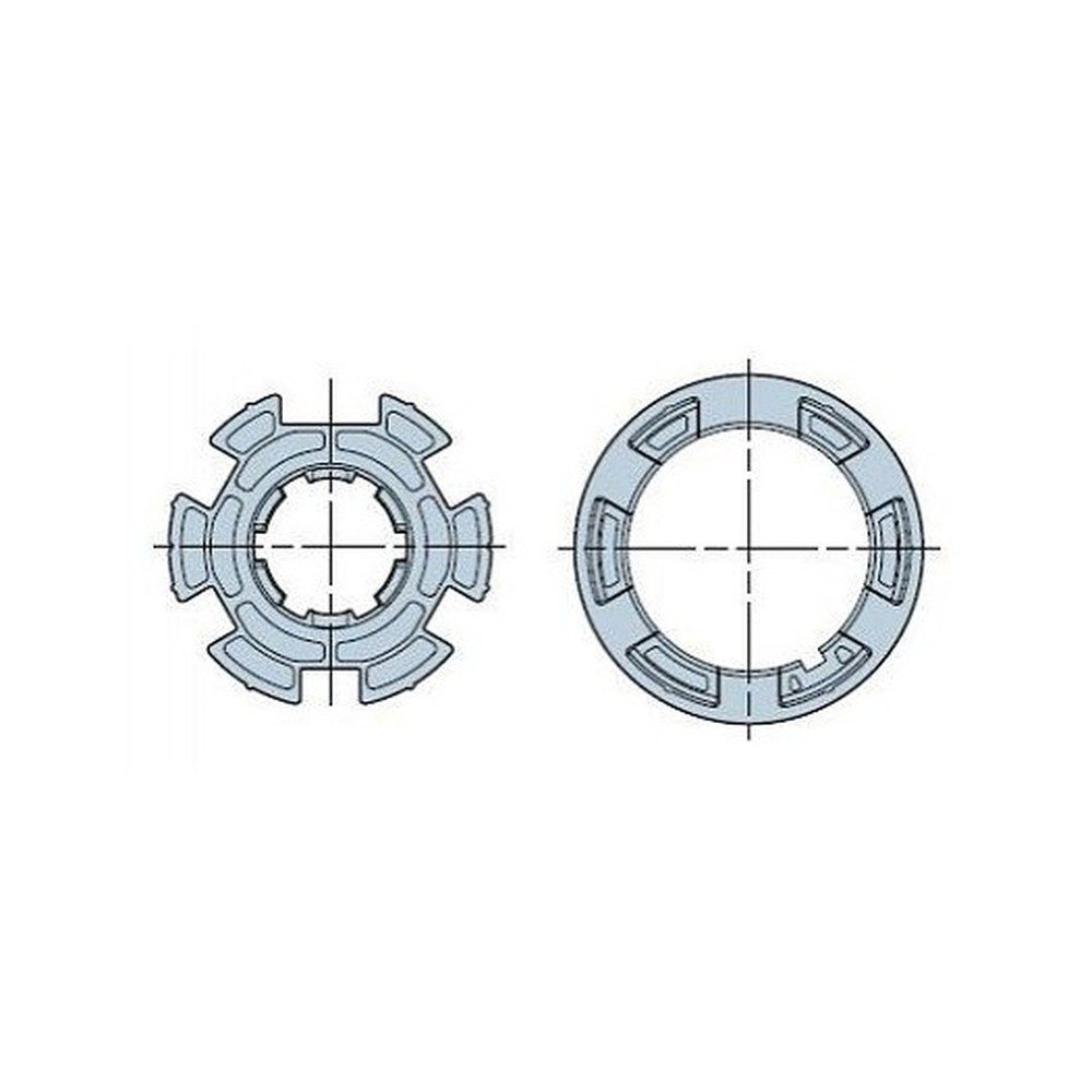 515.26600 Adattatore Ogiva 66x2 HD ruota + corona - immagine 1