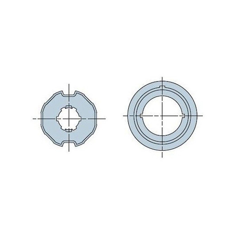 515.27000 Tondo 70x1,5 ruota + corona - immagine 1