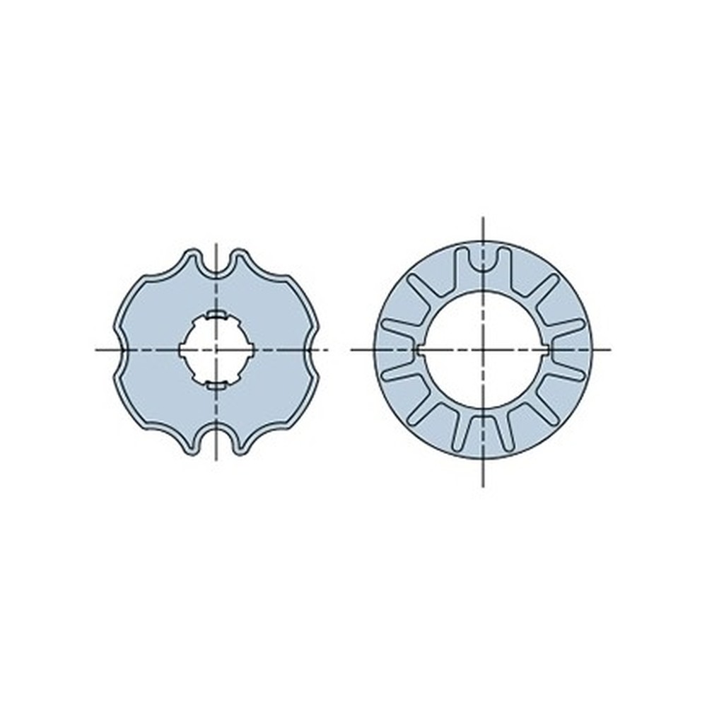 515.28500 Ogiva 85 ruota + corona - immagine 1