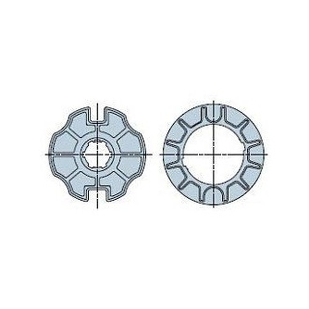 516.01023 Adattaore ogiva 100x1,5 ruota + corona - immagine 1