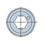 Adattatore tondo 64x2 ruota + corona