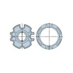 Adattatore ogiva 85x1 ruota + corona