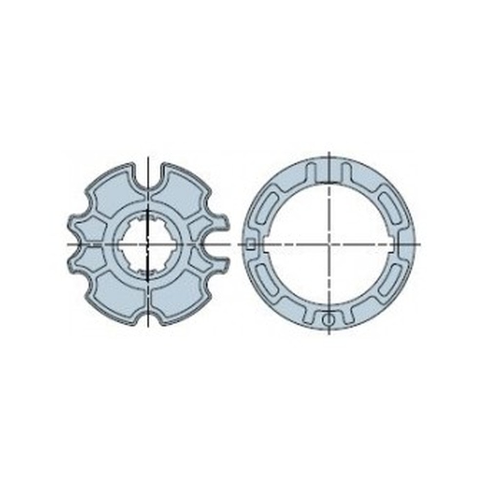516.28501 Adattatore ogiva 85x1 ruota + corona - immagine 1