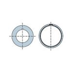 Tondo 108x3,6 mm senza fori filettati ruota + corona