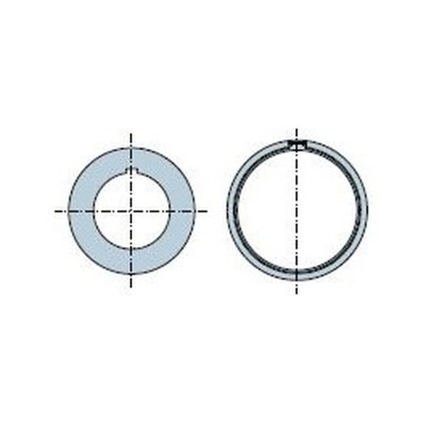 Tondo 108x3,6 mm senza fori filettati ruota + corona