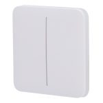 SoloButton [55] 2-gang bianco