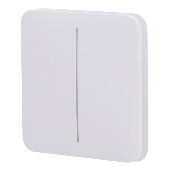 SoloButton [55] 2-gang bianco