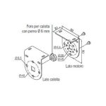 Kit per tende verticali, bianco (da associare a 575.12040 o 575.12050)
