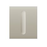 CenterButton [55] Dimmer avorio