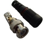 Connettore BNC a vite maschio con cover plastica per RG59