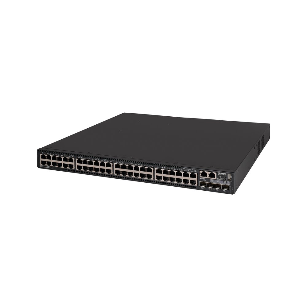 AS5500-48GT4XF-600 Aggregation switch PoE L3 managed 48 porte Gigabit - immagine 1