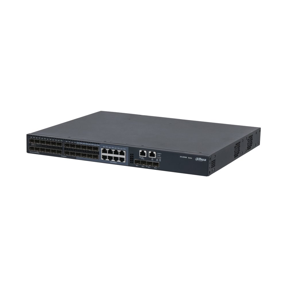 AS5600-24GF4XF-V2 Aggregation switch L3 managed 24 porte Gigabit SFP + 4 SFP+ - immagine 1