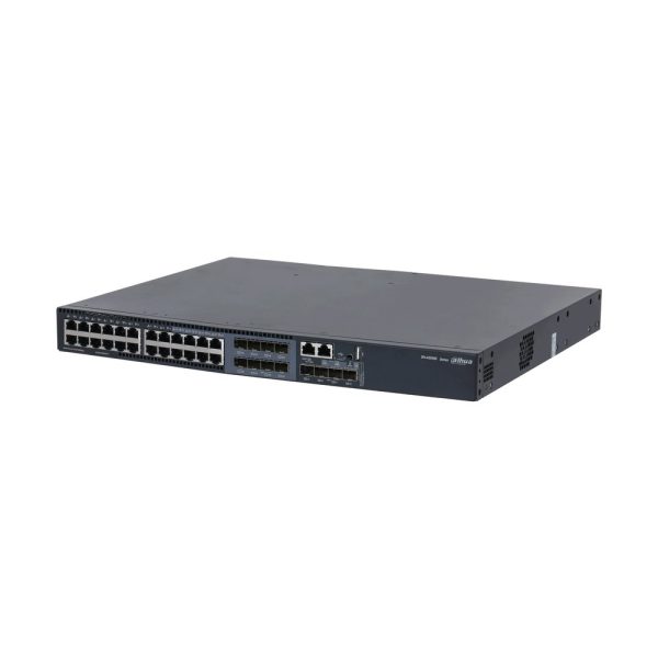 Aggregation switch L3 managed 24 porte Gigabit 8 SFP + 4 SFP+